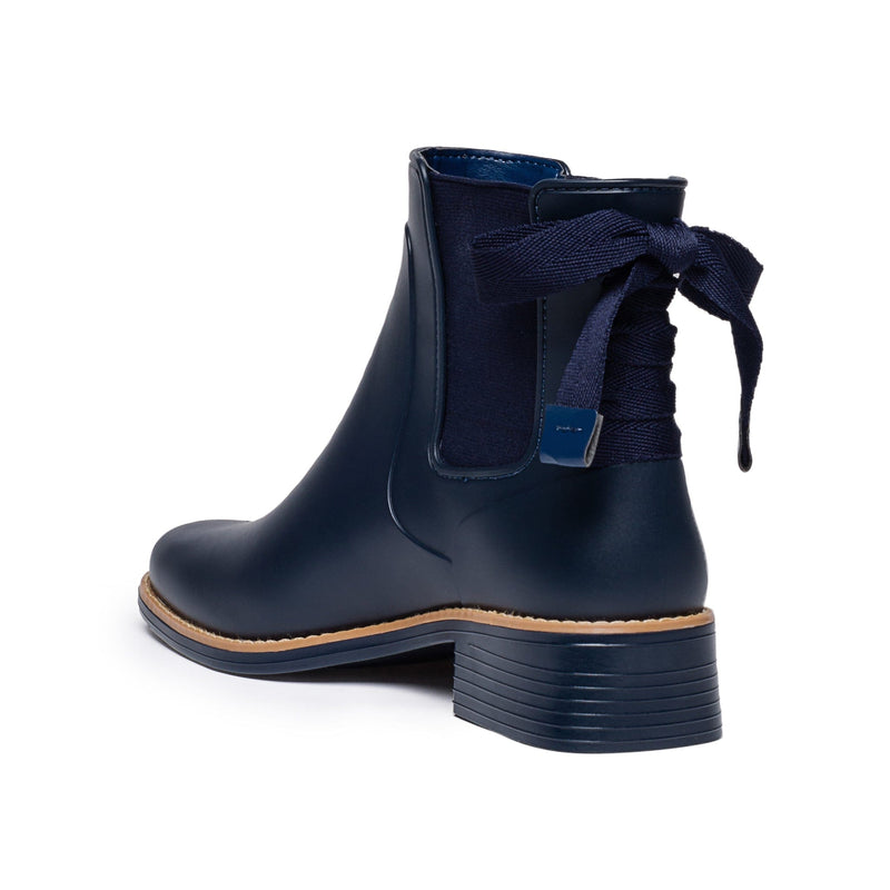Bernardo Briton Slip On Rain Chelsea Støvler Dame Mørkeblå | OGI7465VN