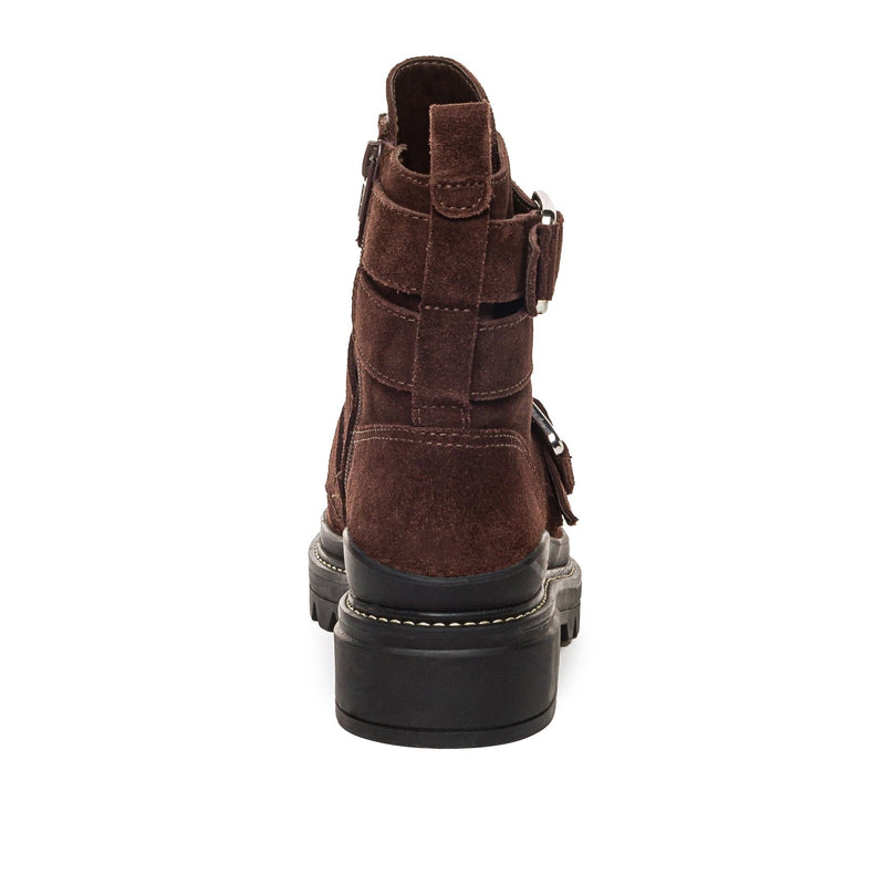 Bernardo Durban Moto Støvletter Dame Chokolade | AVE702US