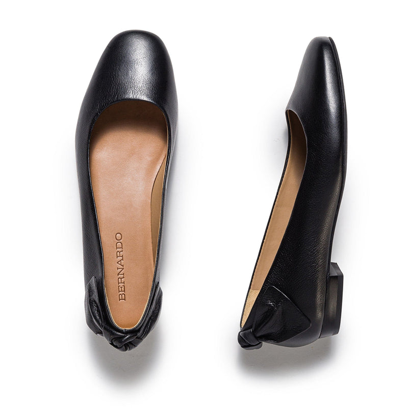 Bernardo Eloisa Bow Ballerina Dame Sort | LKT634PI