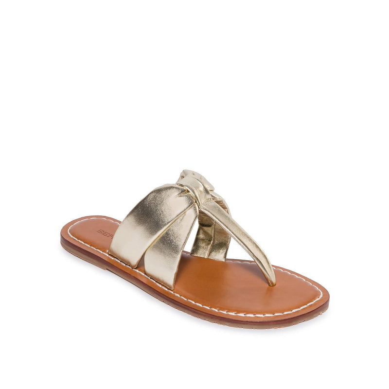 Bernardo Margaret Thong Slidesandaler Dame Guld | FRY113BS