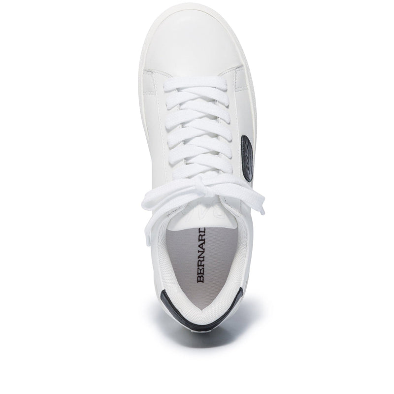 Bernardo Tatum Sneakers Dame Hvide Sort | DSC486MO