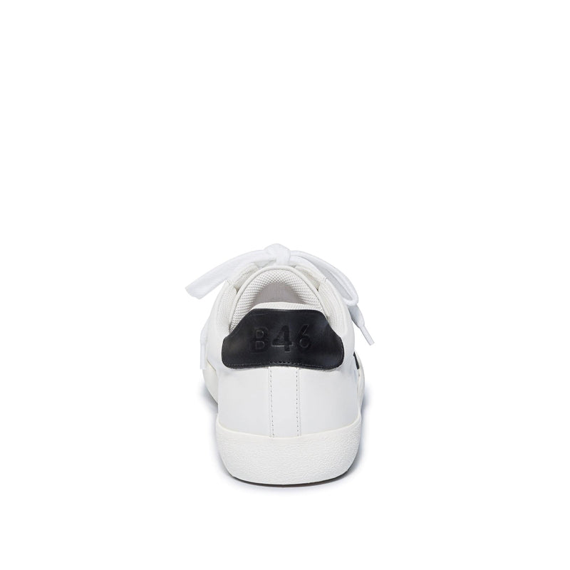 Bernardo Tatum Sneakers Dame Hvide Sort | DSC486MO