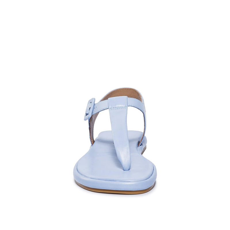 Bernardo Tucson T-Strap Flade Sandaler Dame Blå | LRI9115MM