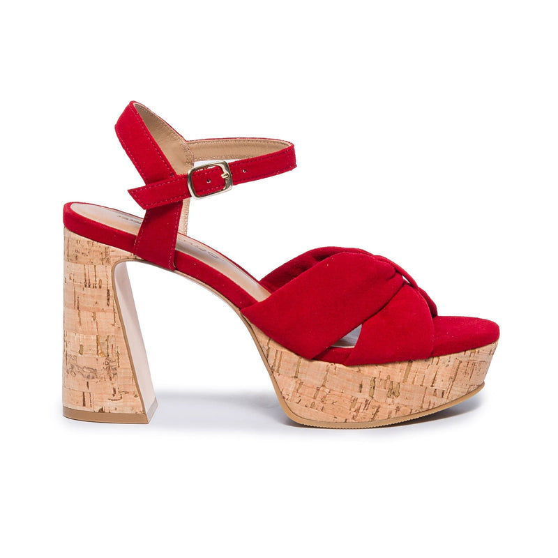 Bernardo Veronika Platform Sandaler Dame Rød | ZZX456MT